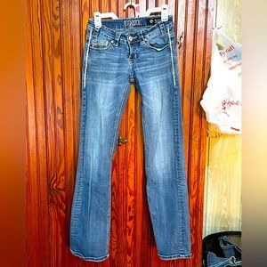 Rock & Roll Cowgirl Riding Jean